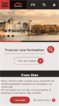 Mobile Screenshot of facdedroit.univ-lyon3.fr